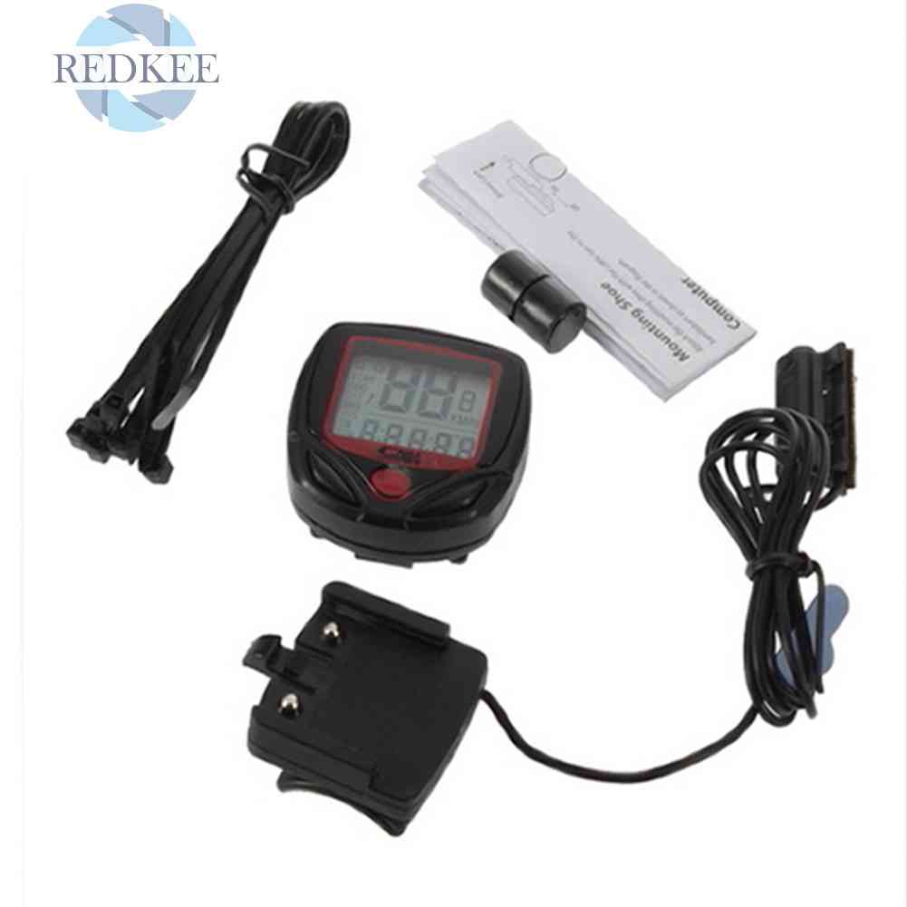 Đồng Hồ Đo Tốc Độ Xe Đạp SUNDING 548B Màn Hình LCD