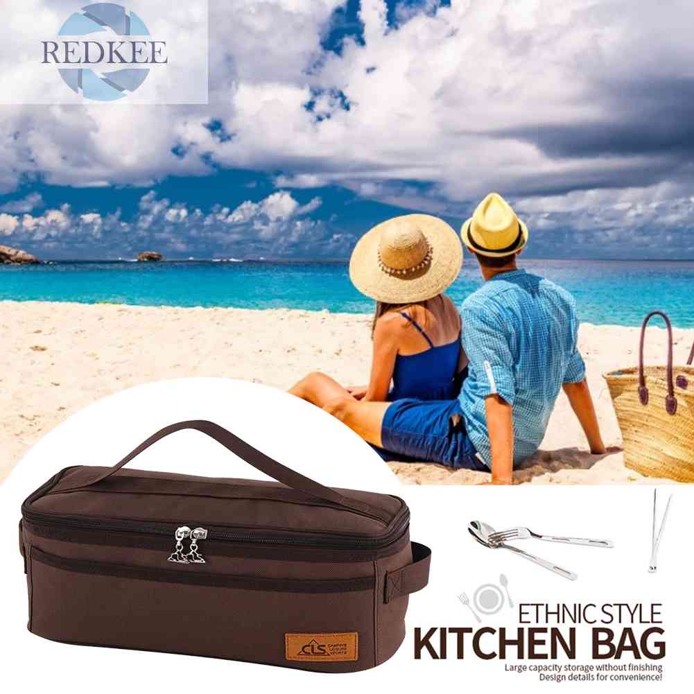 Túi Đựng Dụng Cụ Ăn Uống Ngoài Trời Chống Thấm Nước