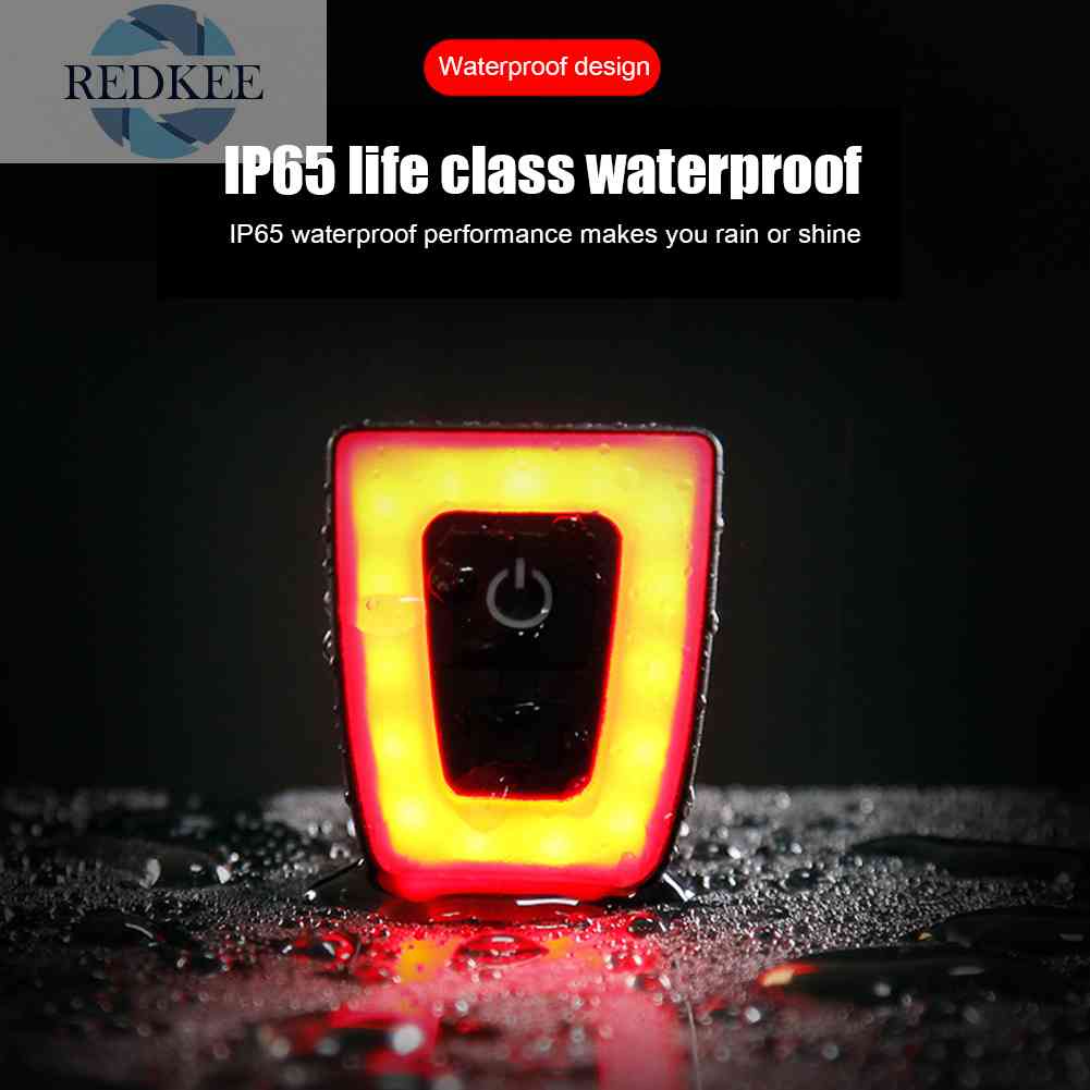 Đèn Cảnh Báo An Toàn Sạc USB Gắn Đuôi Xe Đạp