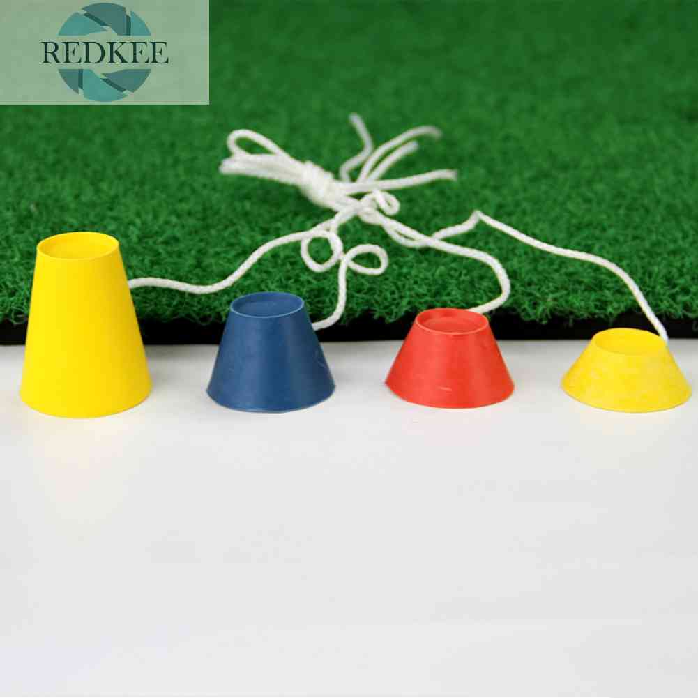 Bộ 4 Giá Đỡ Bóng Golf Bằng Cao Su Gọn Nhẹ Tiện Dụng