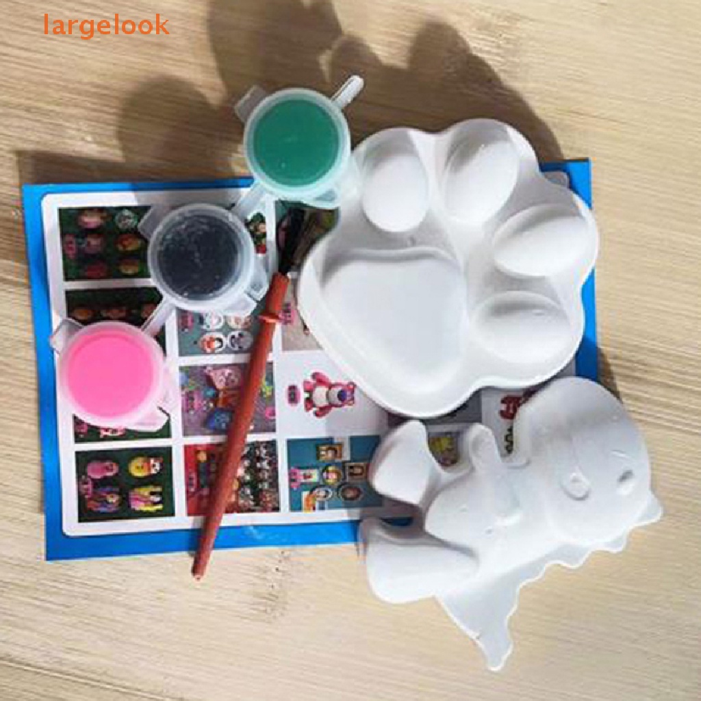 Móc Khóa Búp Bê Thạch Cao Vẽ Tay DIY Sáng Tạo Cho Bé