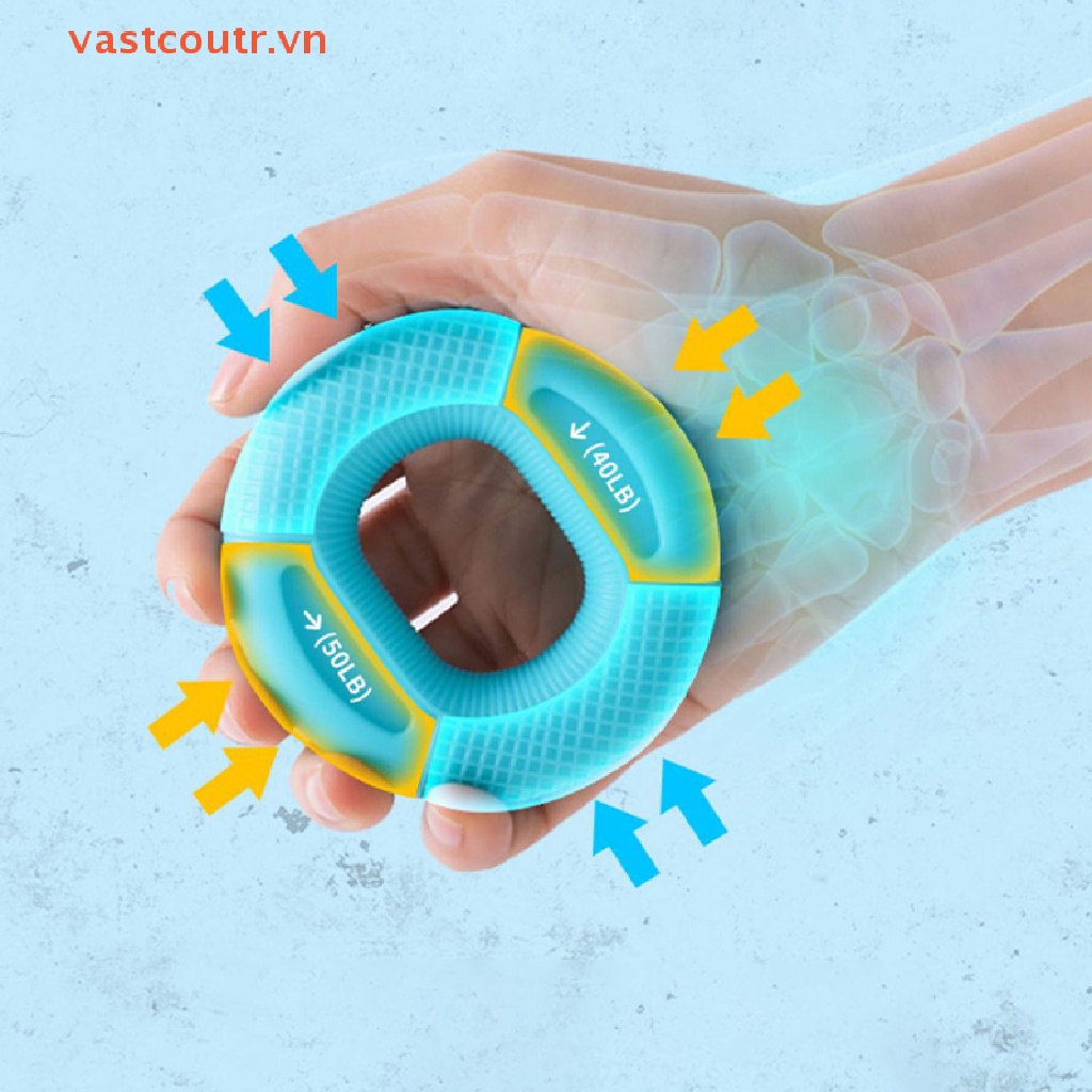 Dụng Cụ Luyện Tập Cơ Ngón Tay 20-70LB Bằng Silicon Tùy Chỉnh Tiện Dụng