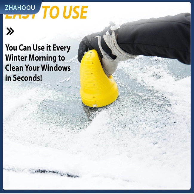 ☃Nhà Cửa☃ Dụng Cụ Cạo Tuyết Cho Kính Chắn Gió Cửa Sổ Bằng Điện Sạc Usb Đa Năng