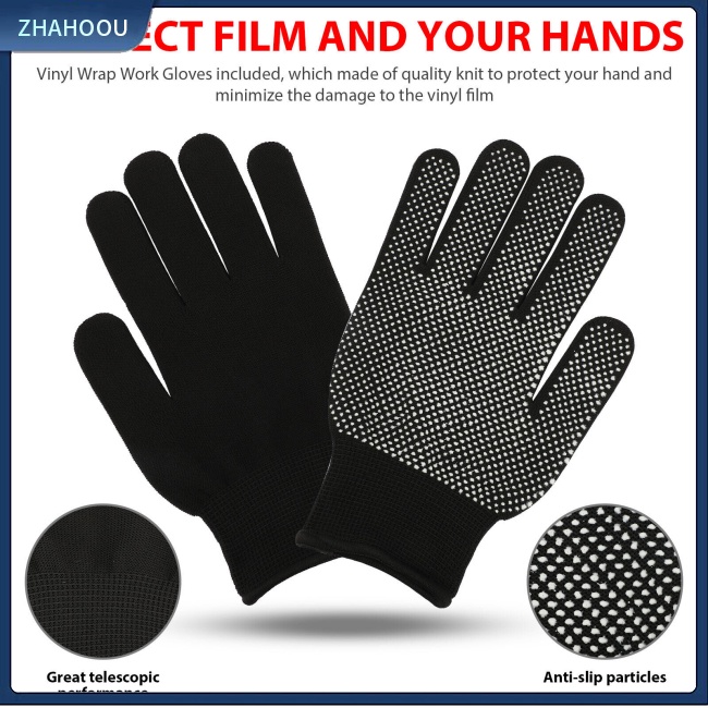 ☃Nhà Cửa☃ Bộ 13 Dụng Cụ Cạo Phim Dán Cửa Kính Xe Hơi Thay Đổi Màu Sắc