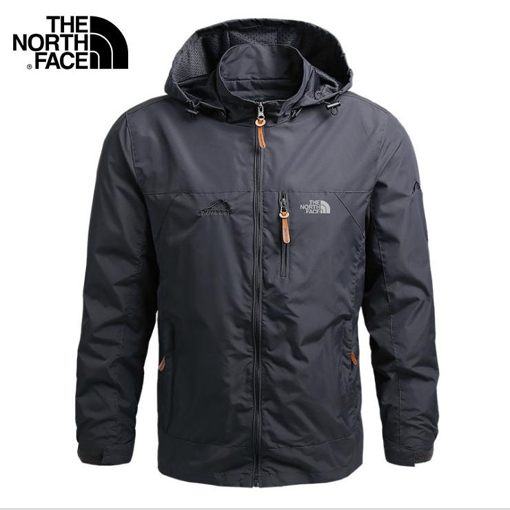 The North Face Áo Khoác Gió Có Mũ Trùm Chống Thấm Nước Cá Tính