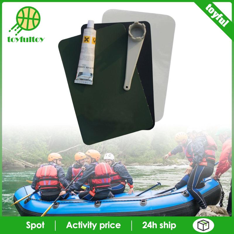 Miếng Vá Sửa Chữa Thuyền Kayak Có Keo Dán Tiện Dụng
