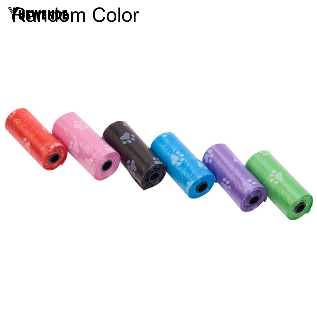 Set 2 / 30 Túi Đựng Chất Thải Hình Dấu Chân Cún Tiện Dụng