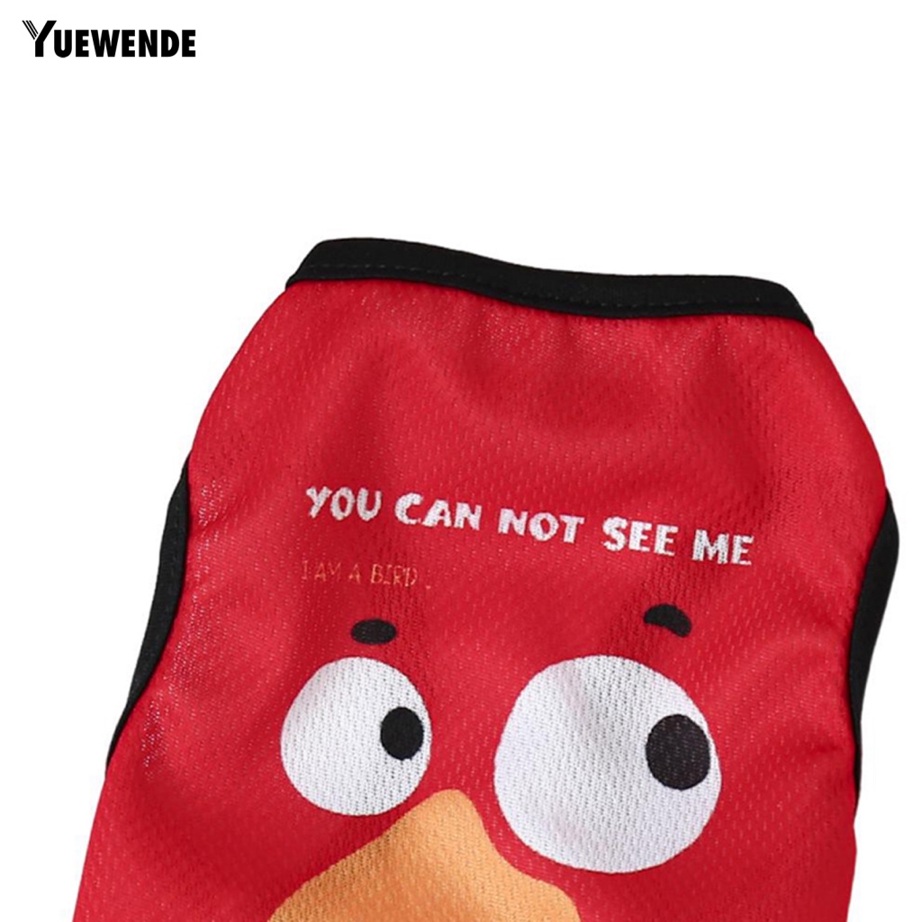 Áo Thun Ba Lỗ Thoải Mái In Họa Tiết Động Vật Dễ Thương Dành Cho Thú Cưng