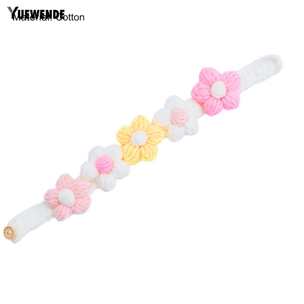 Ye.b Yếm Đeo Cổ Siêu Mềm Mại Họa Tiết Hoa Đáng Yêu Quyến Rũ Dành Cho Thú Cưng