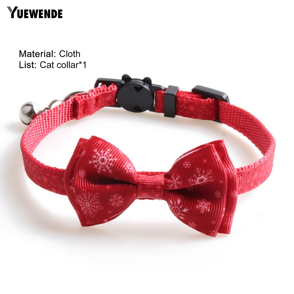 Vòng Cổ Thú Cưng Gắn Chuông Và Nơ Xinh Xắn