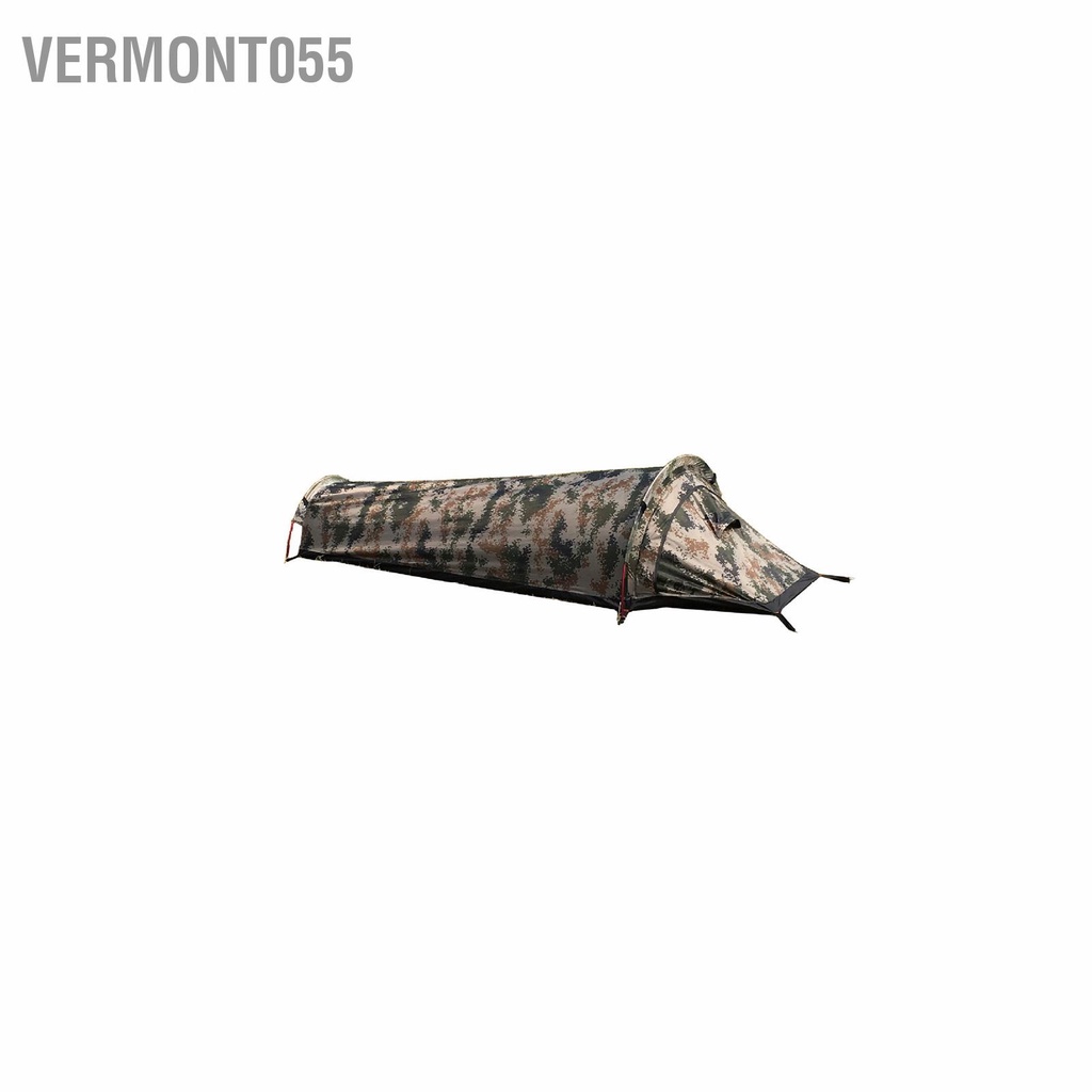Vermont055 Lều Cắm Trại Một Người Túi Ngủ Di Động Ngoài Trời Nhẹ Chống Thấm Nước Dành Cho Du Khách Ba Lô