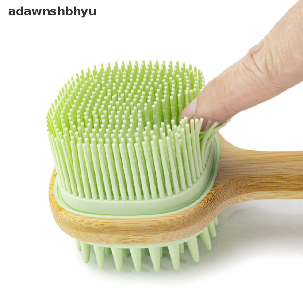 Bàn Chải Silicon Chà Lưng Khi Tắm Tiện Dụng