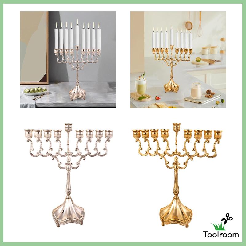 Set 9 Nhánh Giá Đỡ Nến Trang Trí Tiệc Cưới