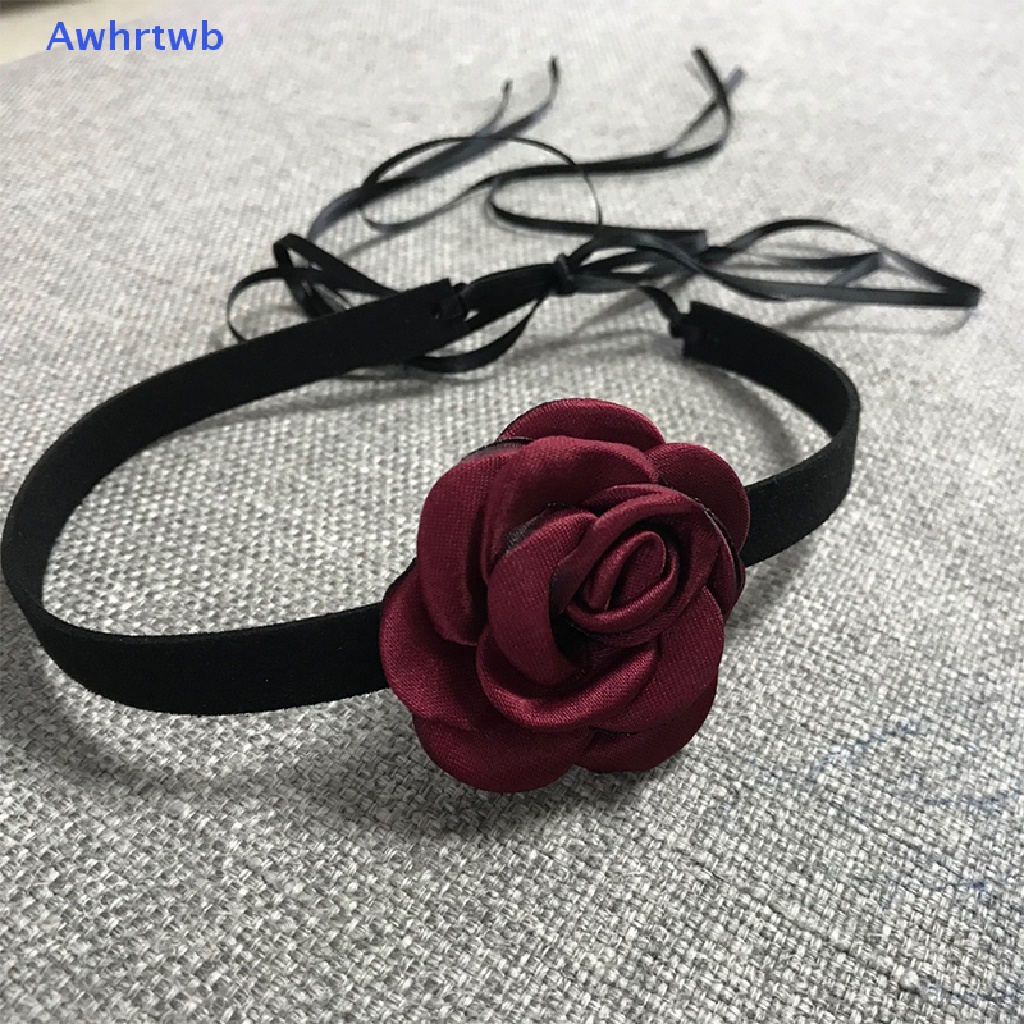 Vòng cổ Mặt Hoa Nhiều Màu Sắc Phong Cách Vintage Cho Nữ Mới