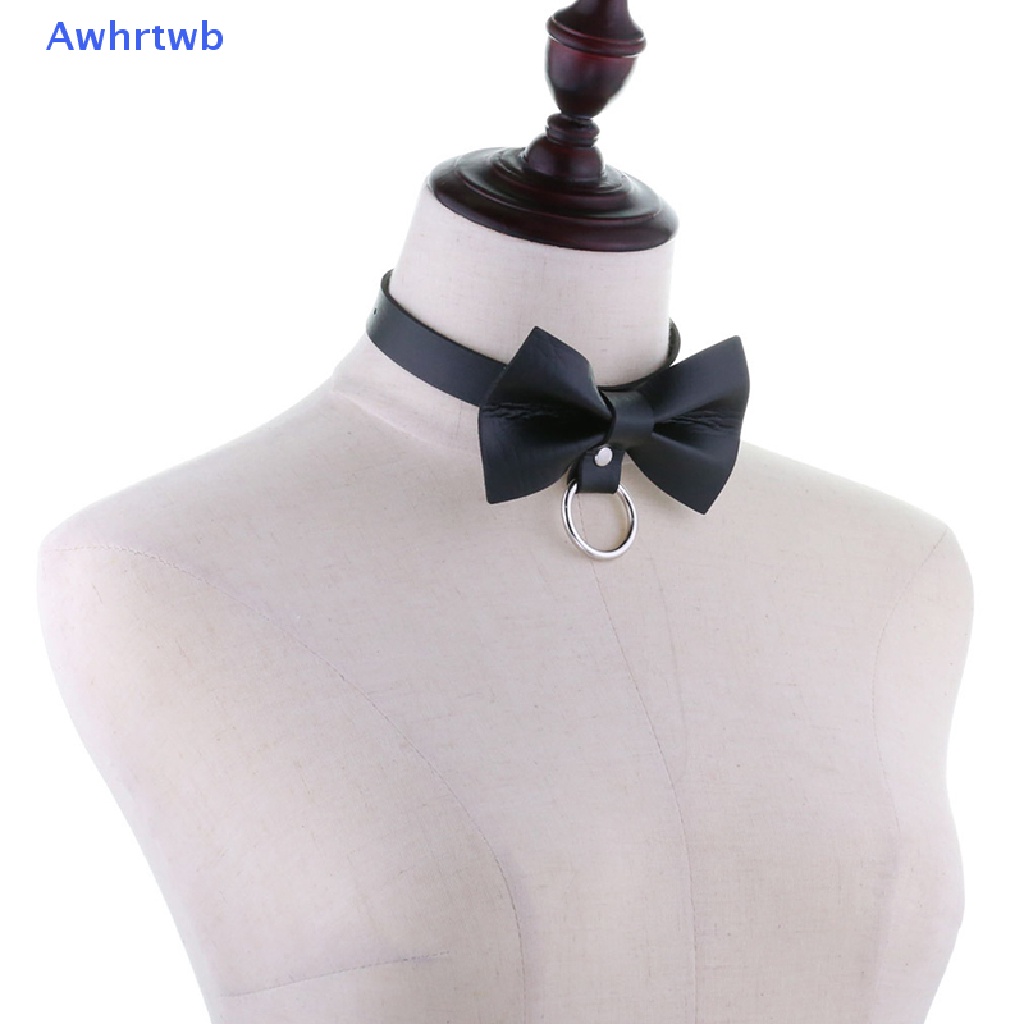 Vòng Cổ Choker Bằng Da Phối Mặt Kim Loại Phong Cách Gothic Punk Thời Trang Cho Nữ Mới