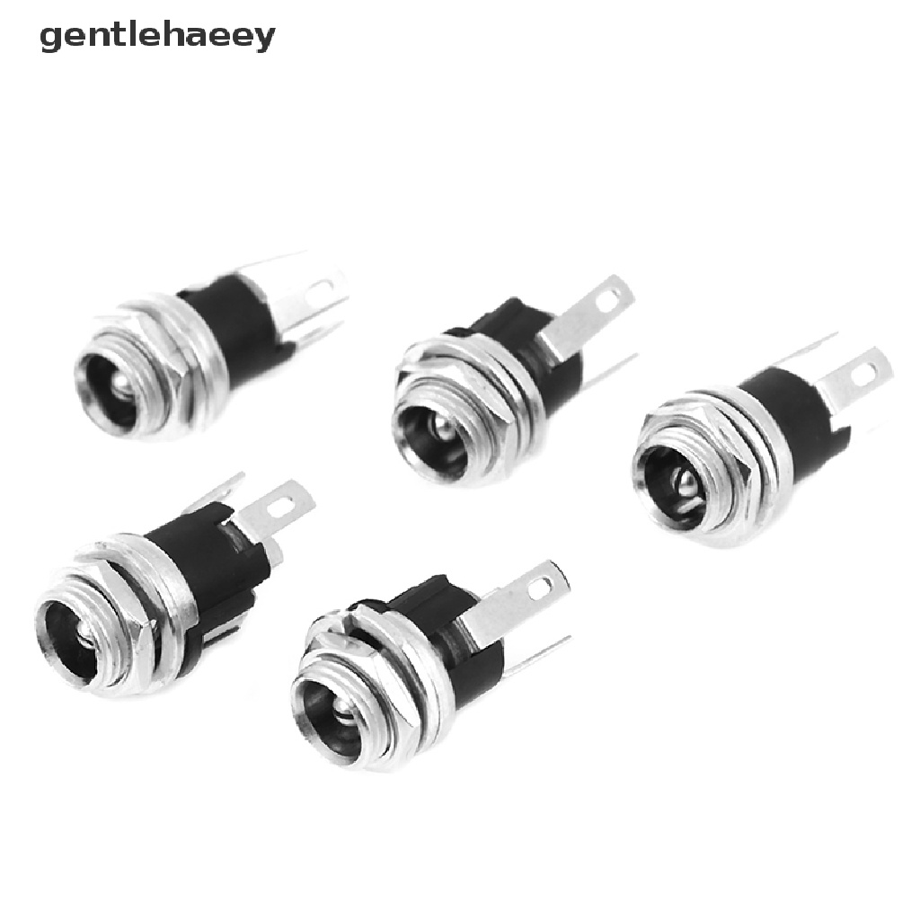 Set 5 Đầu Nối Ổ Cắm Cái 5.5 Mmx2.5 mm DC