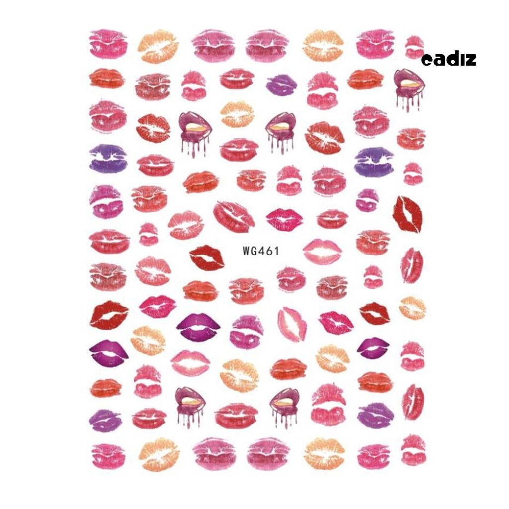 Miếng Dán Trang Trí Móng Tay Tự Dính Tháo Rời Được Nhiều Màu Sắc