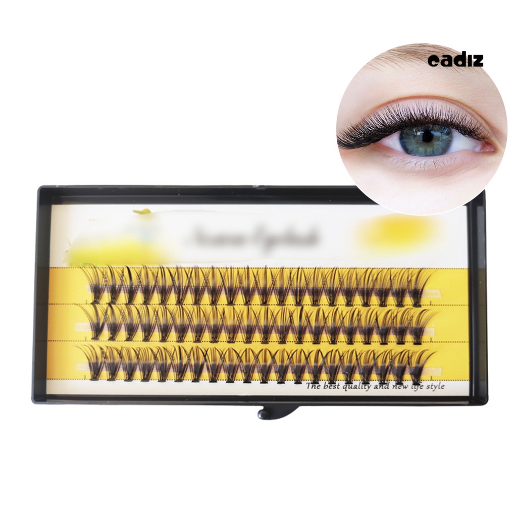 1 Hộp Lông Mi Giả Bằng Giấy Kraft Tự Nhiên Trọng Lượng Nhẹ Thoải Mái