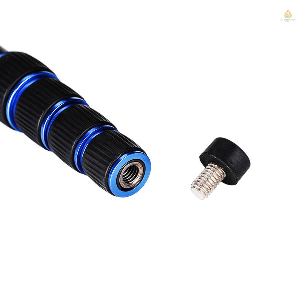 Gậy Đi Bộ 5 Phần Bằng Sợi Carbon Gọn Nhẹ Cho Máy Ảnh DSLR Pentax Olympus Olds