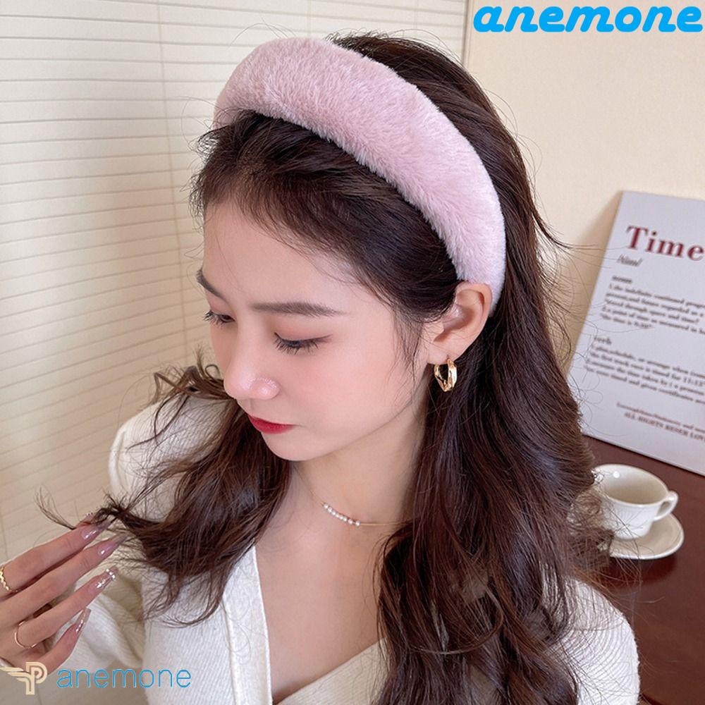 Băng Đô Cài Tóc Giả Lông Nhung Thời Trang Đơn Giản Dành Cho Nữ Rửa Mặt / Trang Điểm