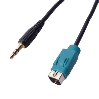 Audio Input Adapter Cable for ALPINE Full Speed Stereo System Headphone Jack to AUX