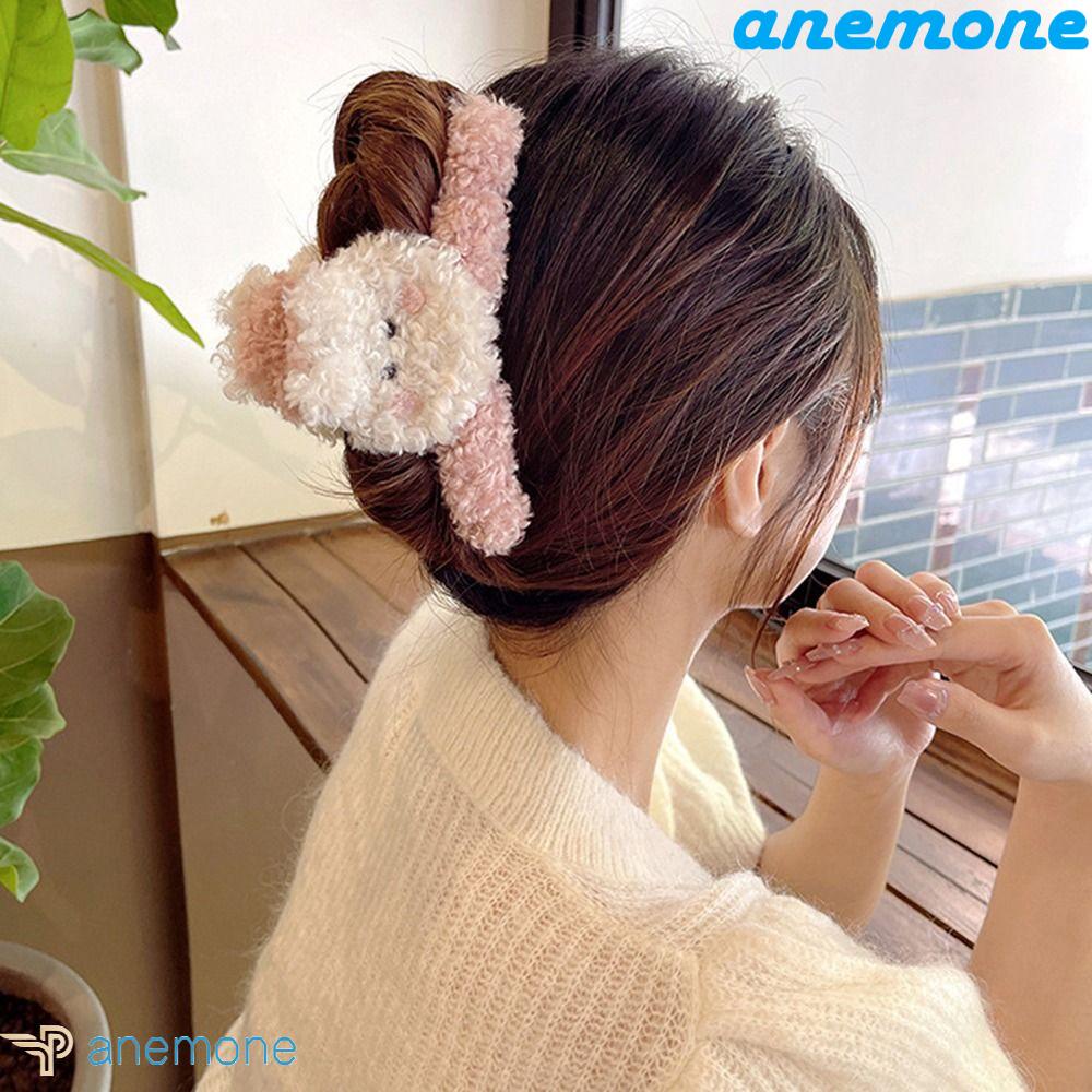Kẹp Tóc Móng Vuốt Đuôi Ngựa Hình Gấu Hoạt Hình Phong Cách Hàn Quốc Đơn Giản Dành Cho Bạn Nữ