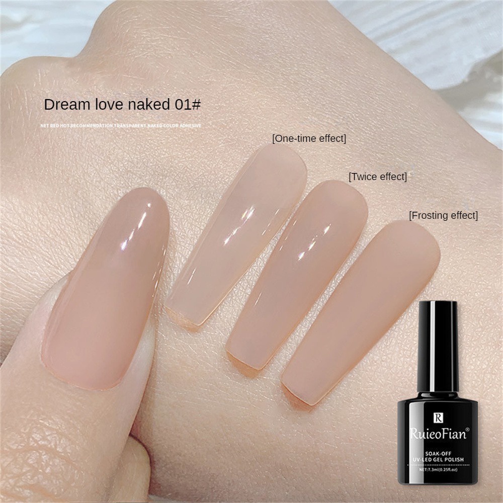 Gel UV sơn móng tay ANNIES Ruieo màu nude trắng mơ mộng