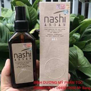 🇮🇹Nashi-Italia🇮🇹 Tinh dầu dưỡng tóc Nashi Argan Oil phục hồi tóc hư tổn 100ml  (2026)