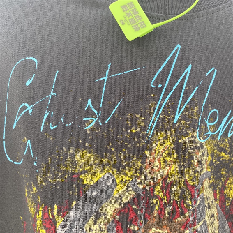 S-int- M-ich-ael &amp; - Áo Thun Tay Ngắn in Hình Jesus vinta Xu Hướng Thời Trang Đường Phố Mới Nhất Cho Nam Và Nữ Hzdrjrtxfsegd