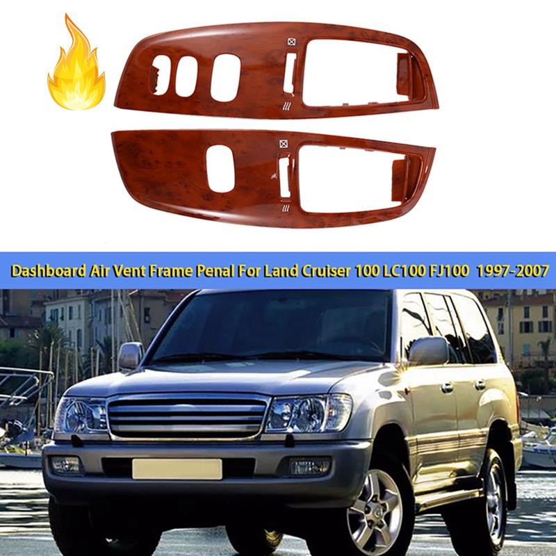 Khung Đen Bảo Vệ Lỗ Thông Gió Cho Xe Hơi Toyota Land Cruiser 100 LC100 FJ100 97-07