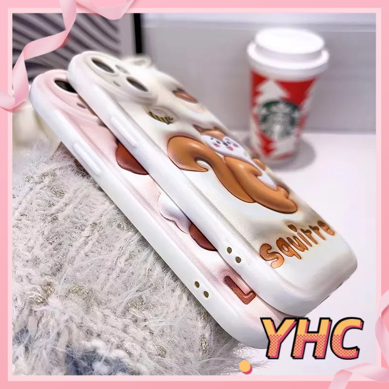 Ốp lưng iPhone Hiệu ứng mặt phẳng 3D vỏ bong bóng giảm xóc sóc nhỏ được áp dụng Cho Iphone 6 / 6S / 6splus / se / 7 / 7plus / 8 / 8plus / X / xs / xsmax / 11 / 12 / 13 / 14 / plus / pro / pro Max-5069