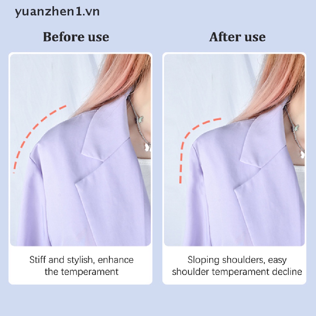 2 Miếng Dán Vai Bằng Silicon Chống Trượt Tái Sử Dụng Linh Hoạt