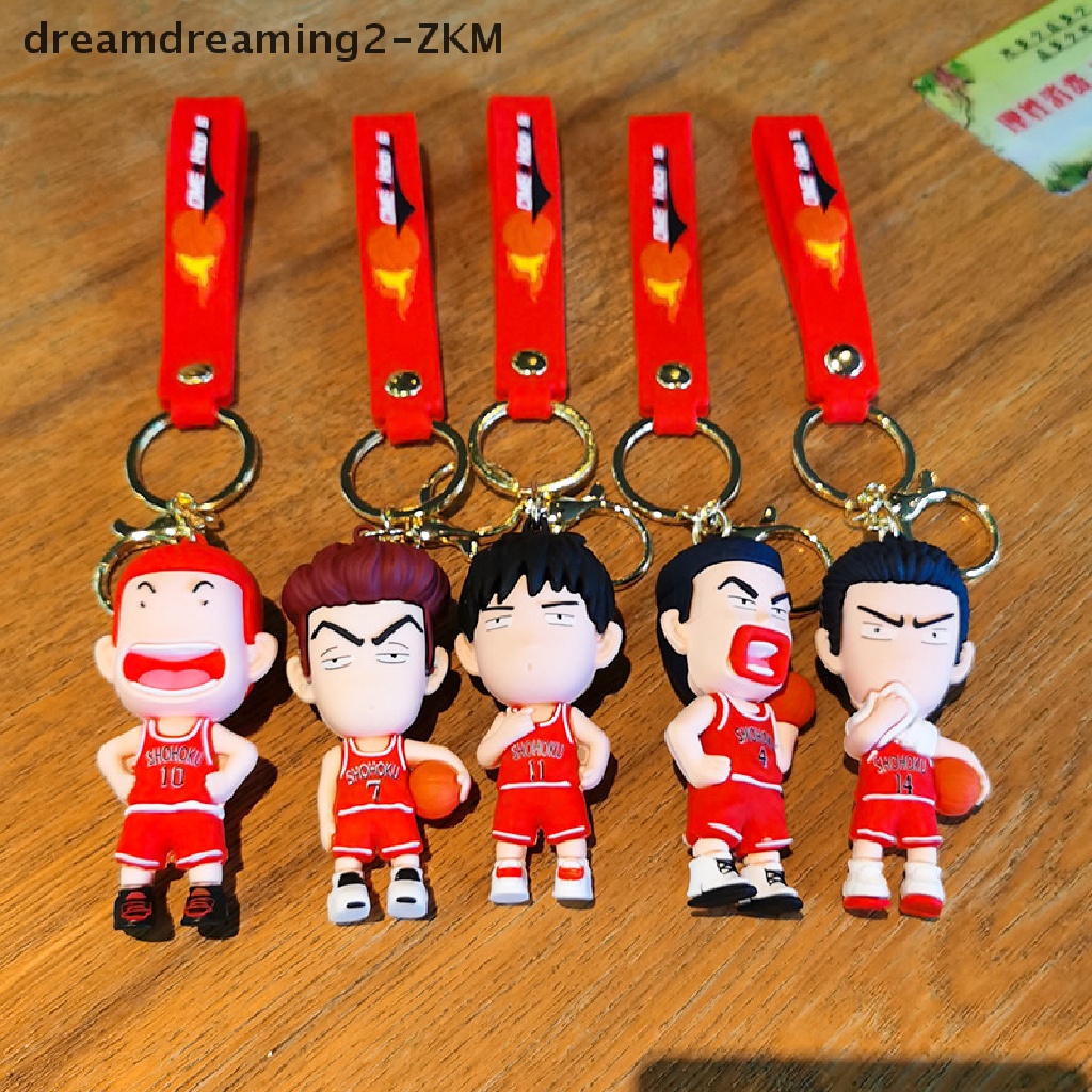 1 Móc Khóa PVC Hình Hoạt Hình Nhật Bản Slam Dunk Sakuragi Hanamichi