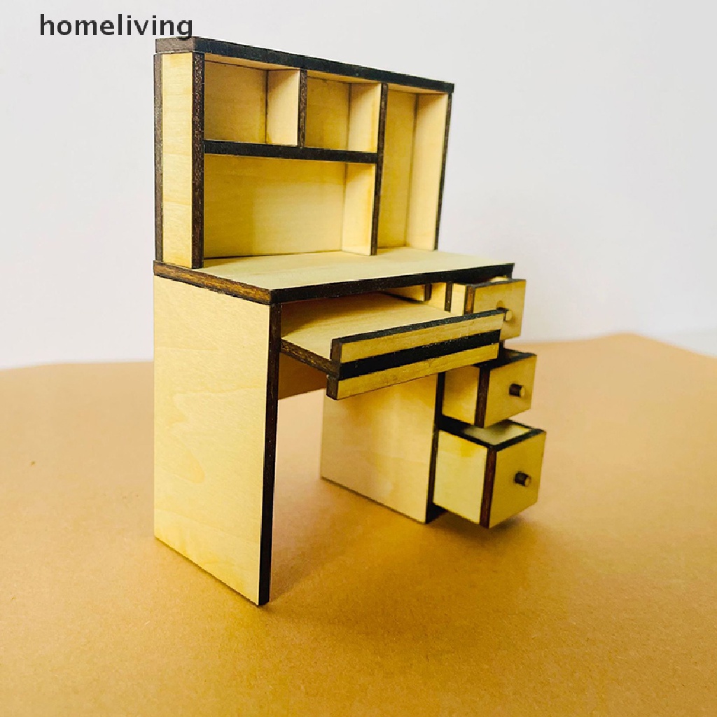 Kệ Sách Mini Tỉ Lệ 1 / 12 Trang Trí Nhà Búp Bê