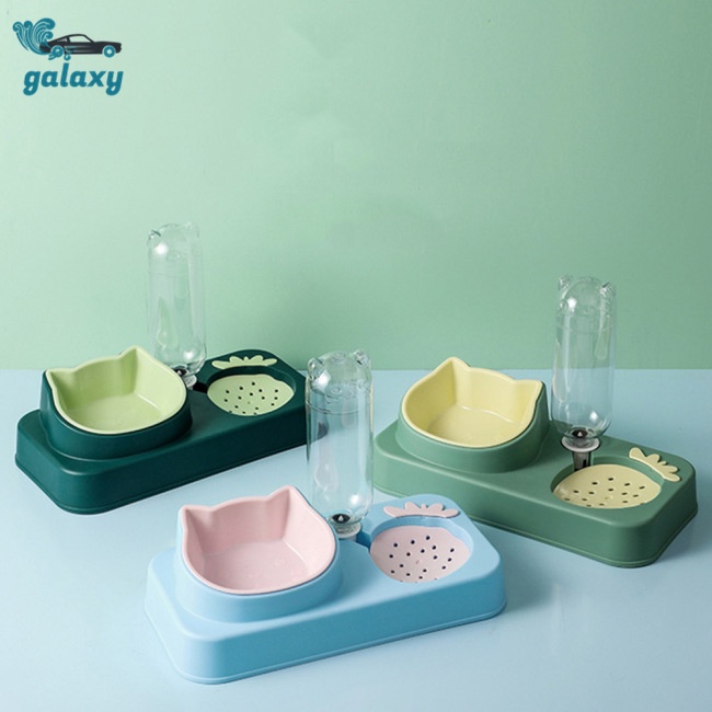 Galaxy Bát Đựng Thức Ăn 3 Trong 1 Chống Nghẹn Cho Thú Cưng