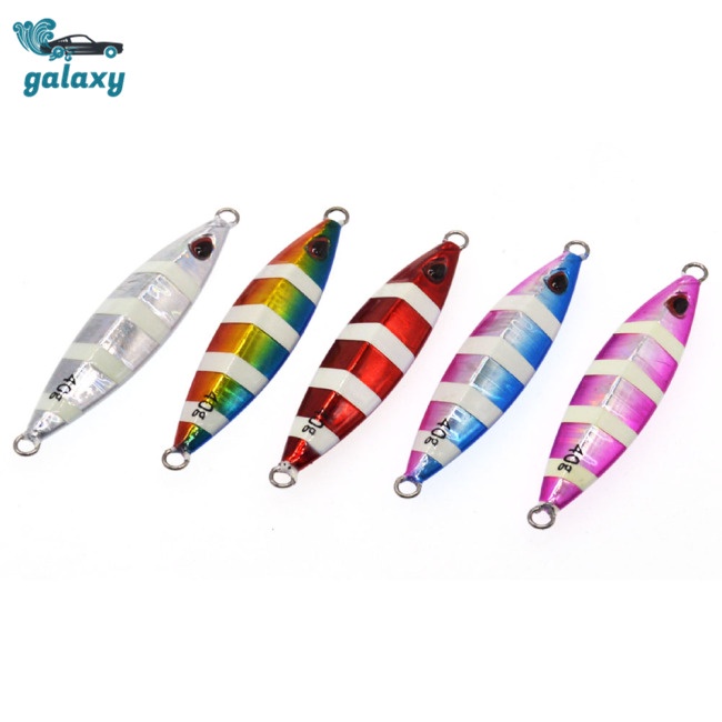 Galaxy Mồi Câu Cá 40g Bằng Sắt 3d Phát Quang Chống Ăn Mòn