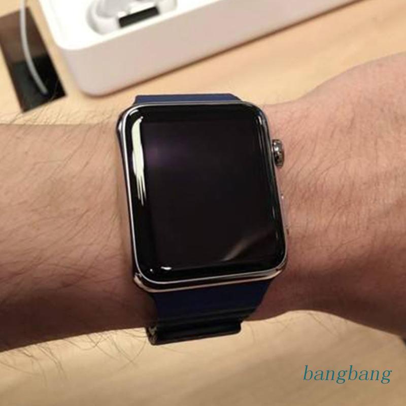 Ốp Kính Cường Lực Mỏng Trong Suốt Bảo Vệ Màn Hình Đồng Hồ 8 Màu