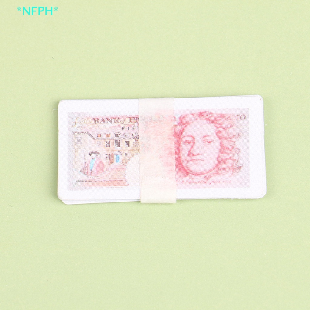 Set 15 Mô Hình Tờ Tiền Đô La Mini Cho Nhà Búp Bê Mới