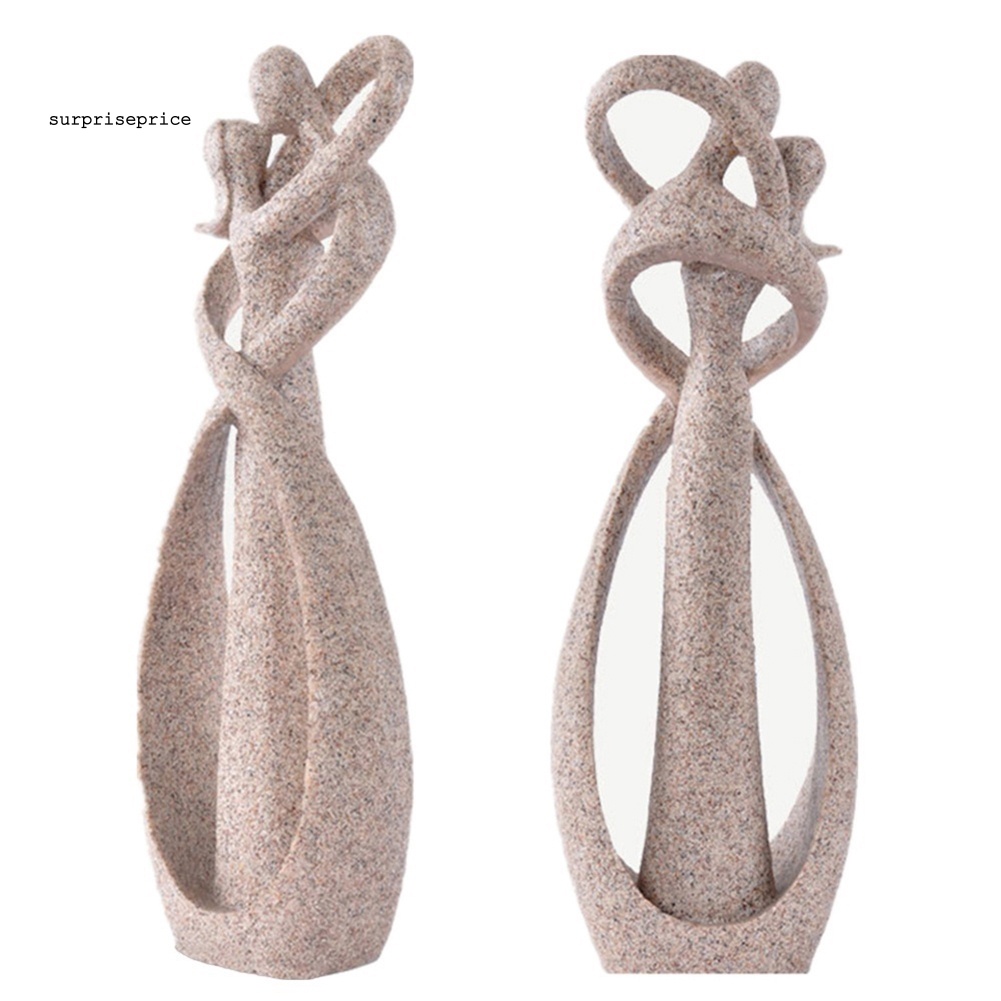 Tượng Điêu Khắc Hình Người Yêu Bằng Đá Cát Resin Trang Trí Nhà Cửa