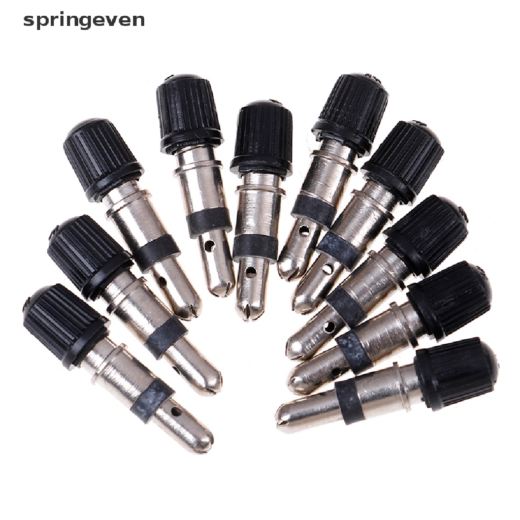 Bộ 10 Lõi Van Xe Đạp Bằng Đồng Không Săm Tháo Rời Được