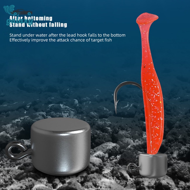 Galaxy Set 50 Mồi Giả Ned 2.5g / 3.5g / 5g / 6g Có Móc Câu