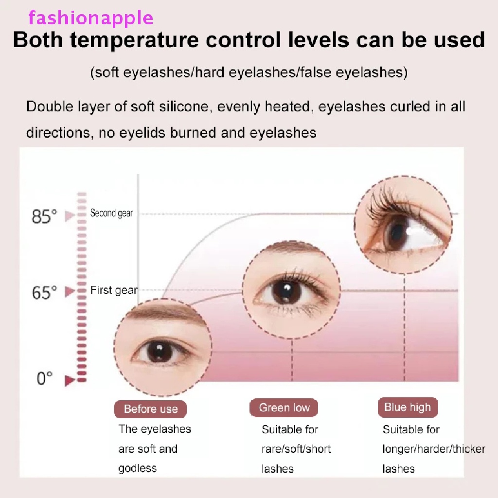 Dụng Cụ Uốn Lông Mi Bằng Nhiệt Điện Cổng Sạc USB