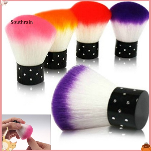 Cọ Phủi Bụi Móng Tay Lông Mềm Nhiều Màu Sắc