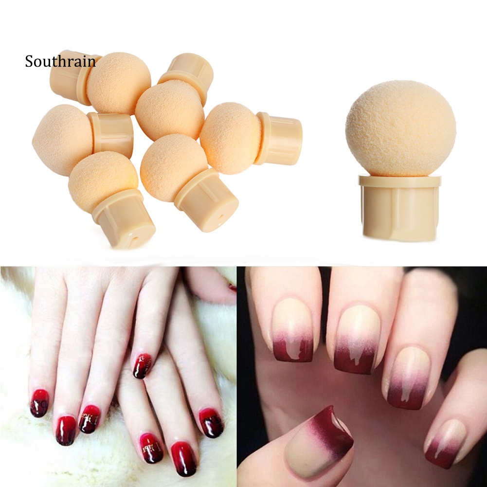 Set 6 Đầu Mút Mềm Thay Thế Cho Bút Vẽ Móng Tay