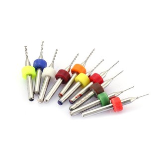 10pcs/set Hard Alloy Small Drill Bit 0.3mm-1.2mm Circuit Board PCB Drill Bit