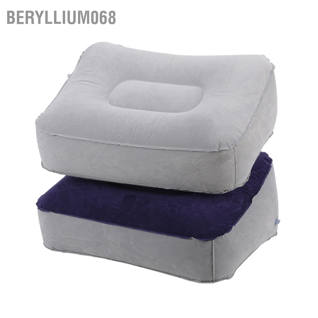 Gối hơi kê chân tạo cảm giác thoái mái - cho trẻ em người lớn đi du lịch máy bay - Beryllium068