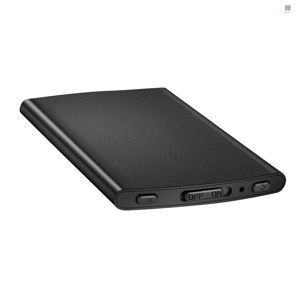 Máy Ghi Âm Mini 16G 192 Giờ MP3 Một Chạm Cho Họp / Họp / Công Việc