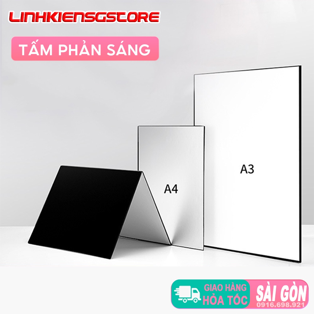 Miếng Phản Sáng A-4 A-3 Chụp Ảnh Studio Chuyên Nghiệp Chặn Ánh Sáng