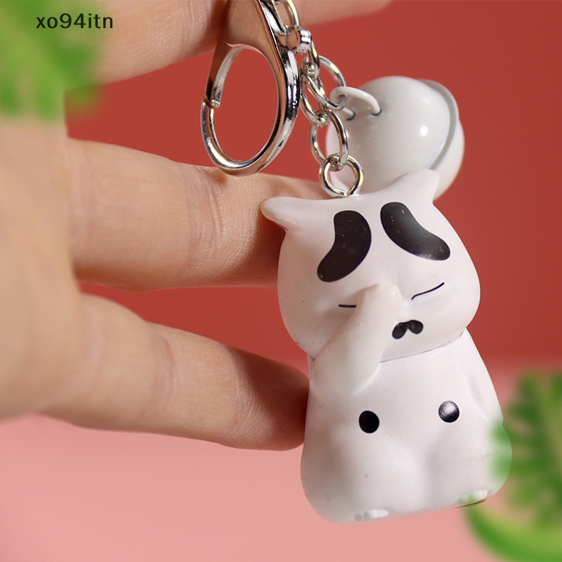 Móc Khóa Hình Mèo Chubby Dễ Thương