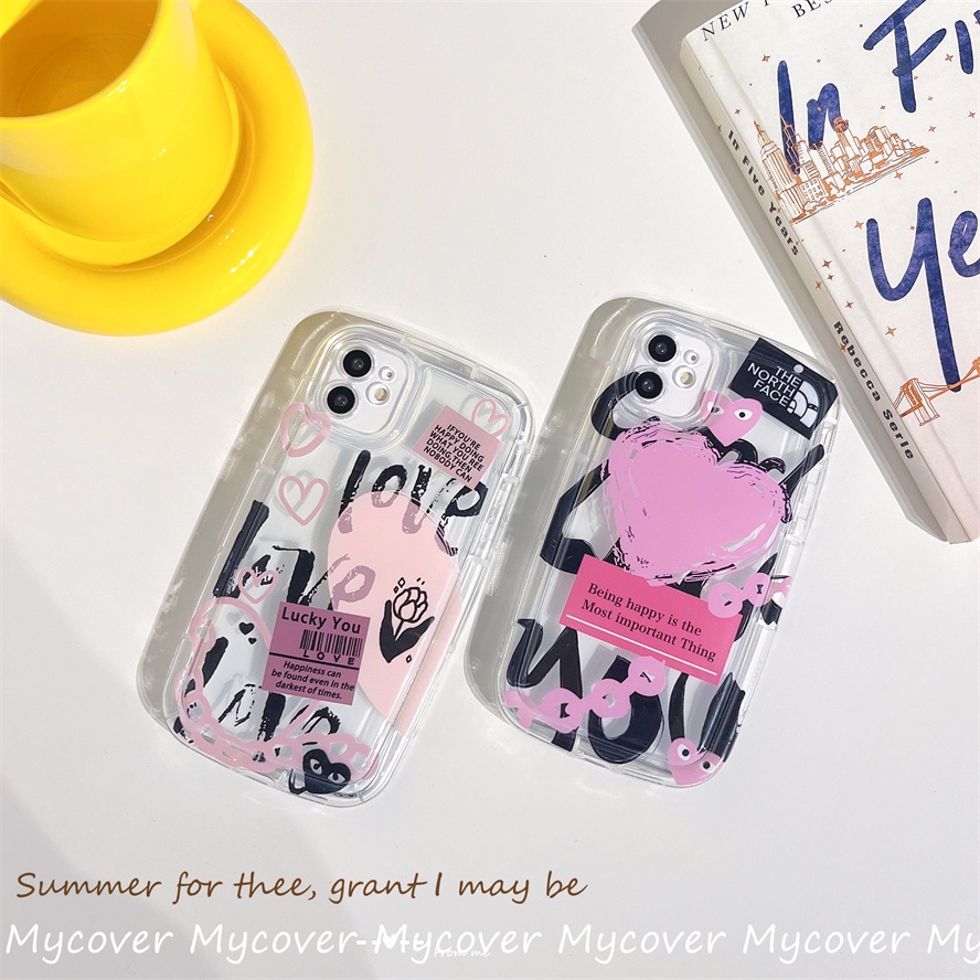 Ốp Điện Thoại Silicon Họa Tiết Graffiti Cho iPhone 14 13 12 11 Pro Max X Xr Xs 8 7 6 Plus SE 2020